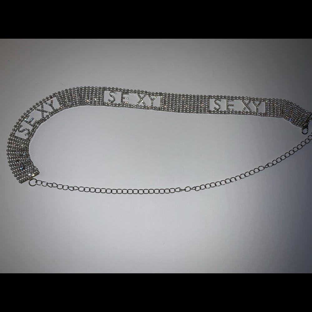 Brand new rhinestone waist belt